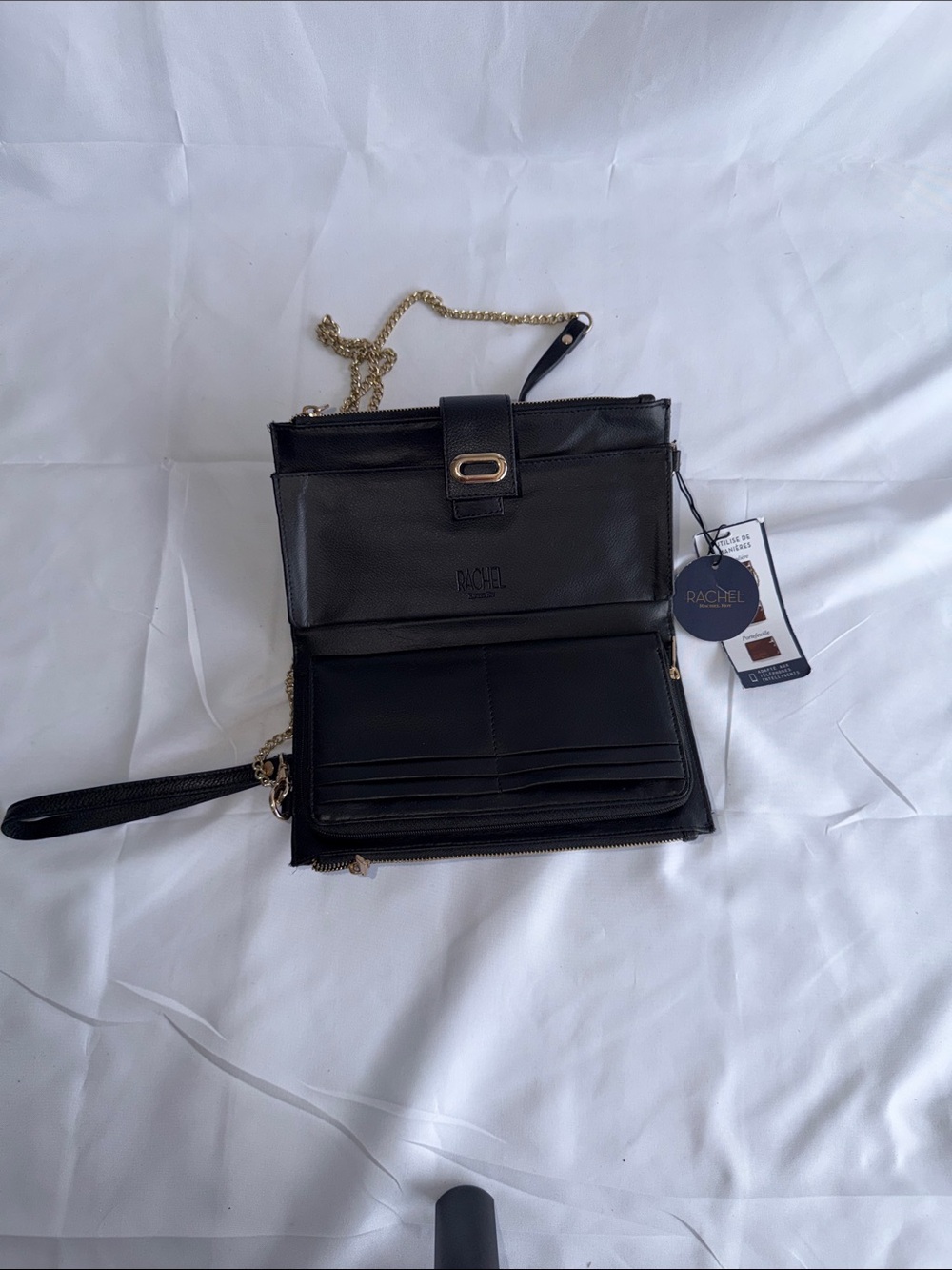 Rachel Rachel Roy "3-in-1" Pebble Leather Wallet Crossbody Bag - Picture 3 of 3
